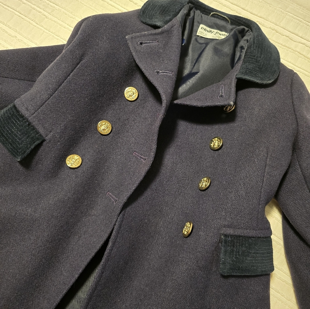 Emily Jane Wool Peacoat - Picture 7 of 9